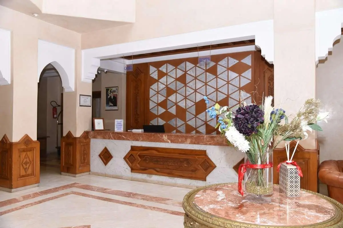 Lobby hotelu Golden Beach Appart Hotel