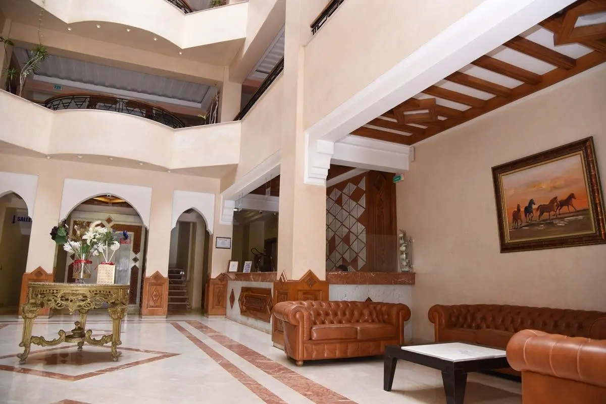 Lobby hotelu Golden Beach Appart Hotel