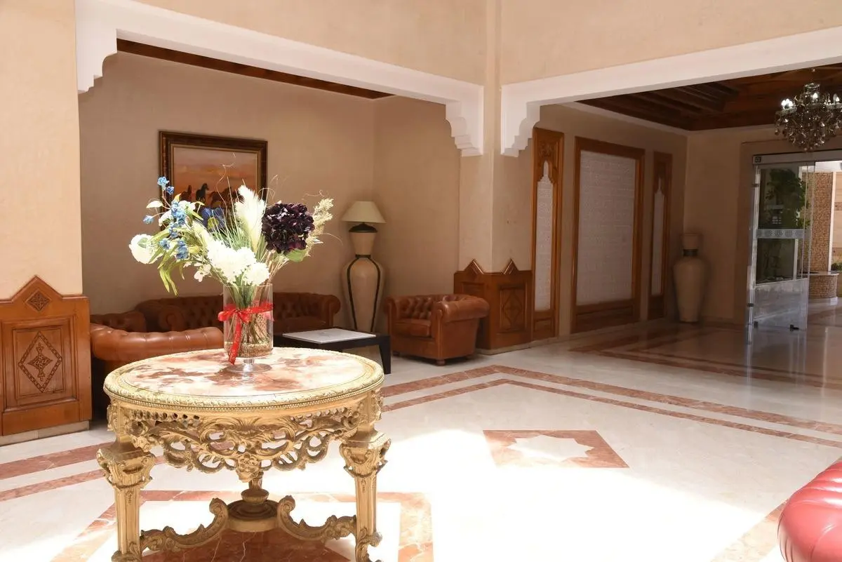 Lobby hotelu Golden Beach Appart Hotel