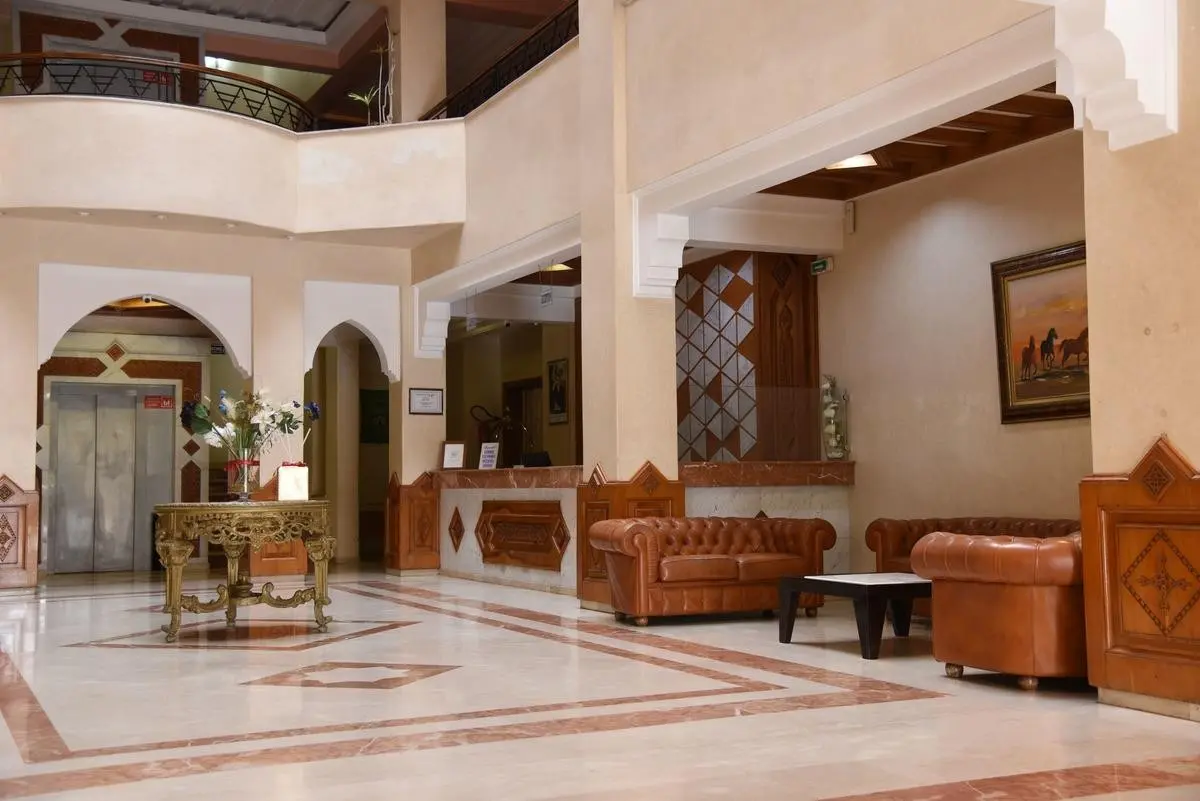 Lobby hotelu Golden Beach Appart Hotel