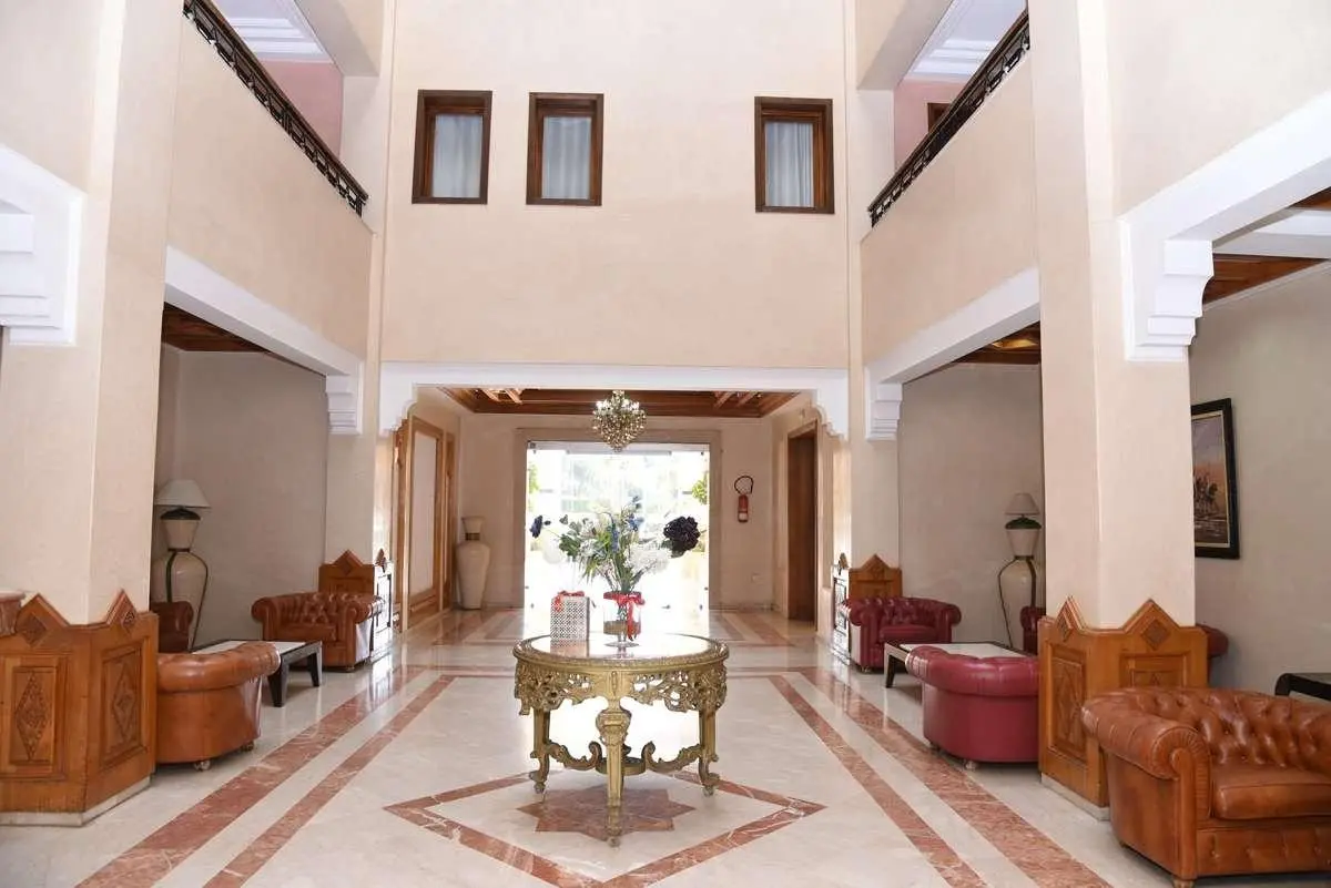 Lobby hotelu Golden Beach Appart Hotel