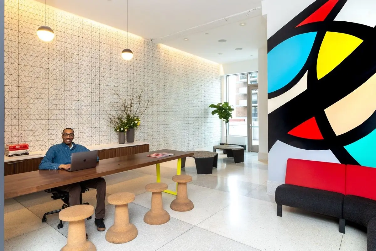 Lobby hotelu Holiday Inn New York City Times Square