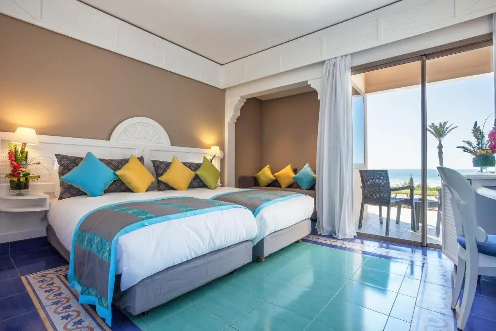 Pokój w hotelu Les Dunes dOr