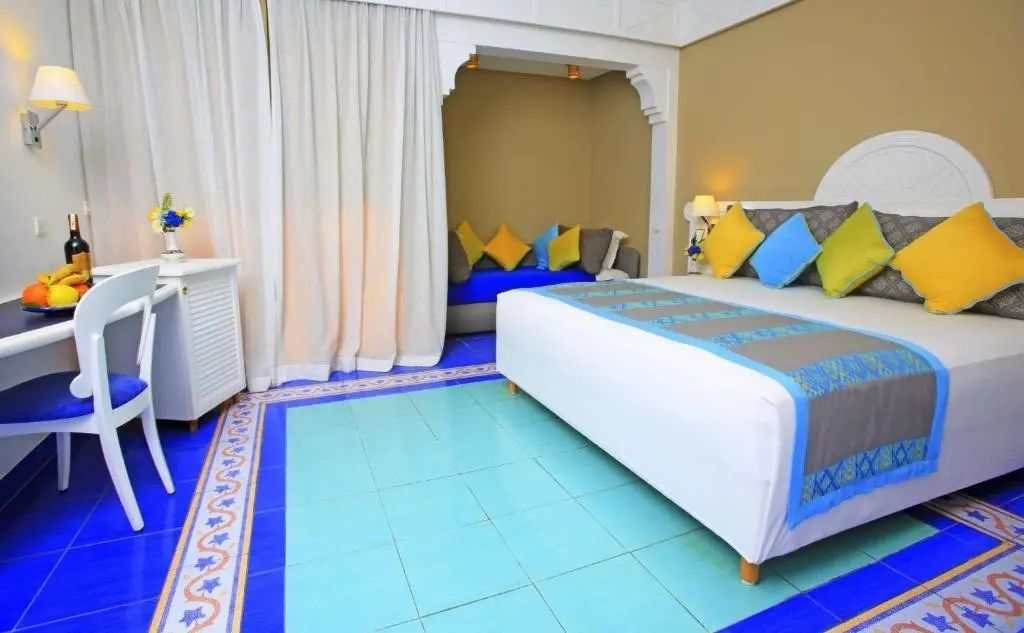 Pokój w hotelu Les Dunes dOr
