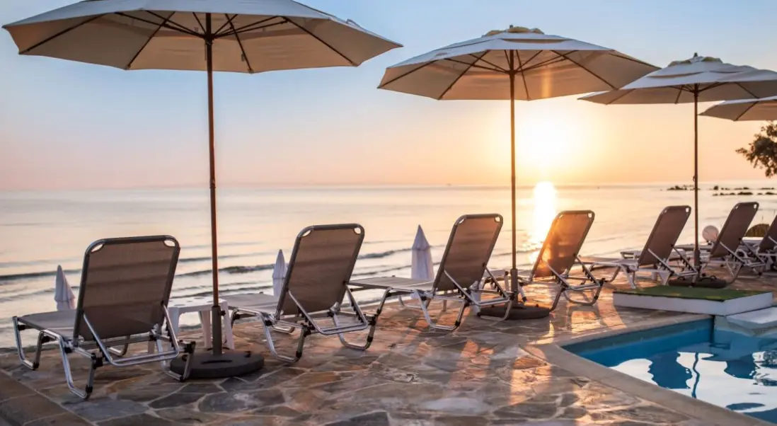 Plaża przy hotelu Locanda Beach