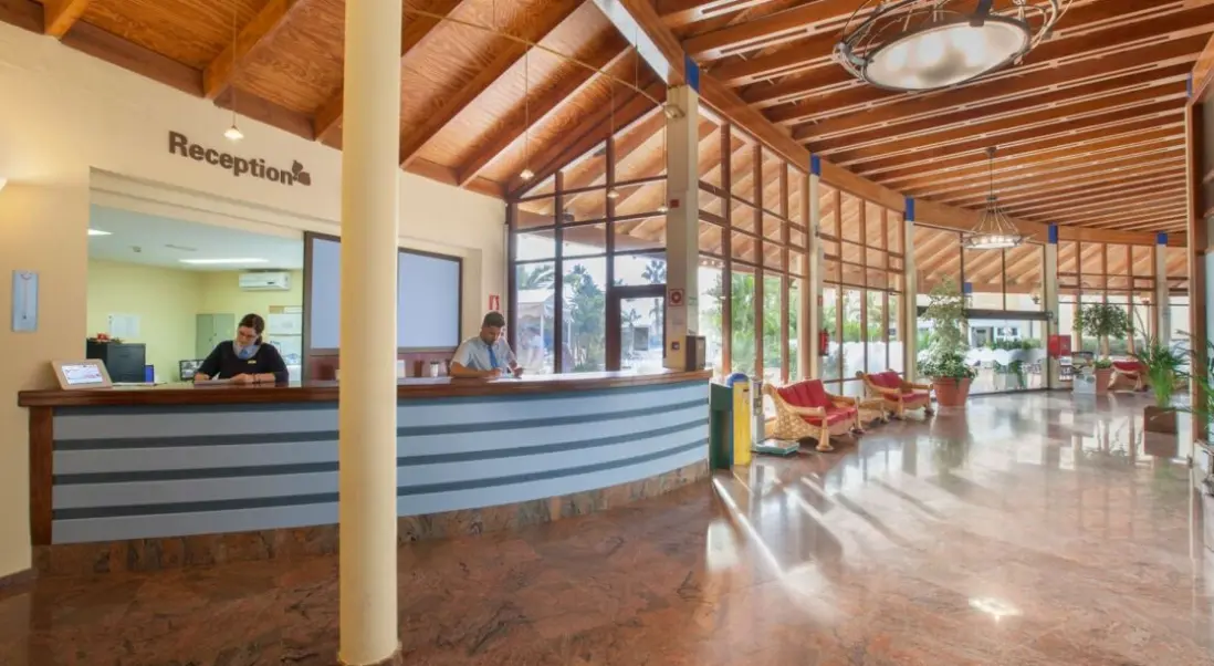 Lobby hotelu Monte Feliz