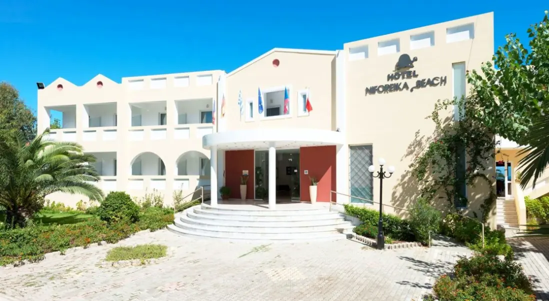Obiekt hotelu Niforeika Beach Hotel & Bungalows