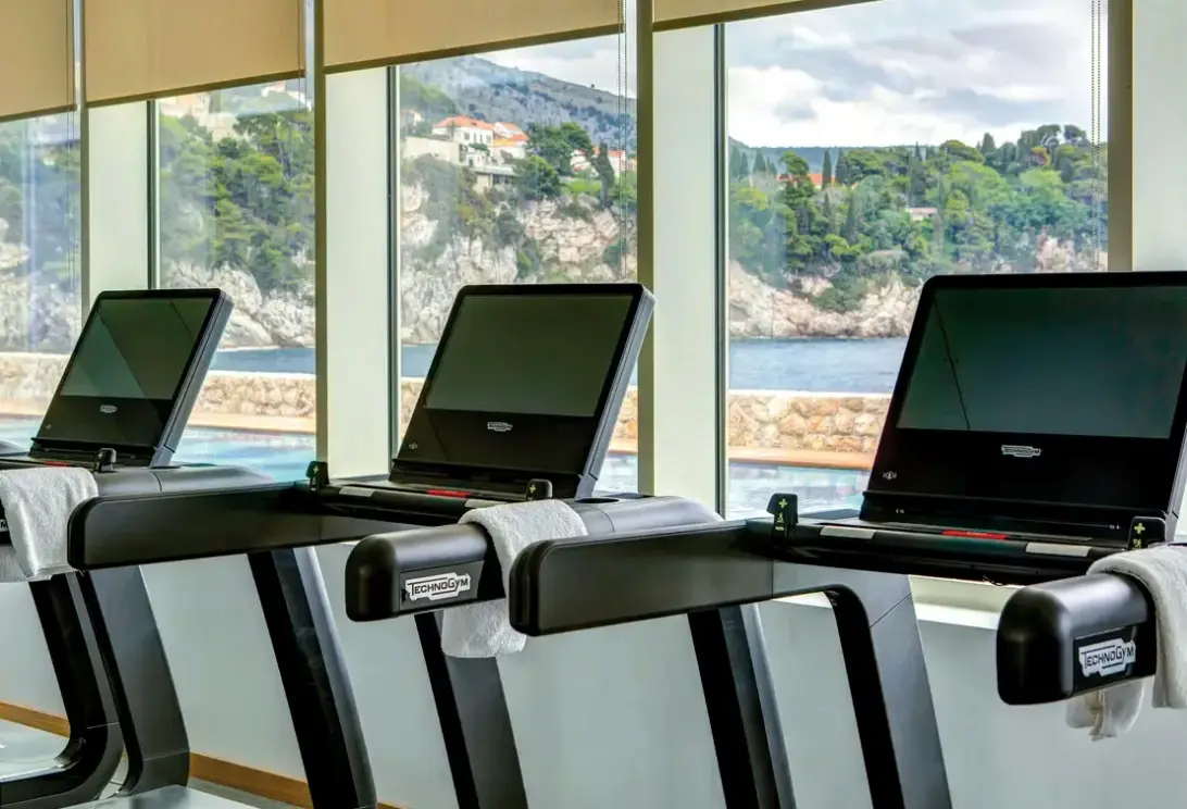 Siłownia w hotelu Rixos Premium Dubrovnik
