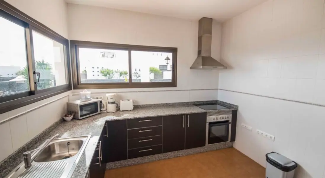 Restauracja i jedzenie w hotelu Villas Blancas Lanzarote