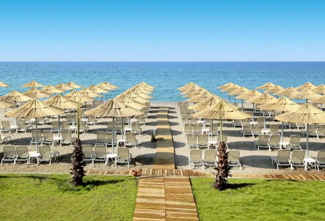 Plaża przy hotelu Asteria Bloom Side