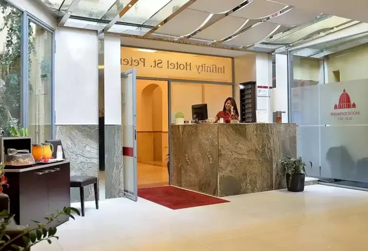 Lobby hotelu Catone District Hotel