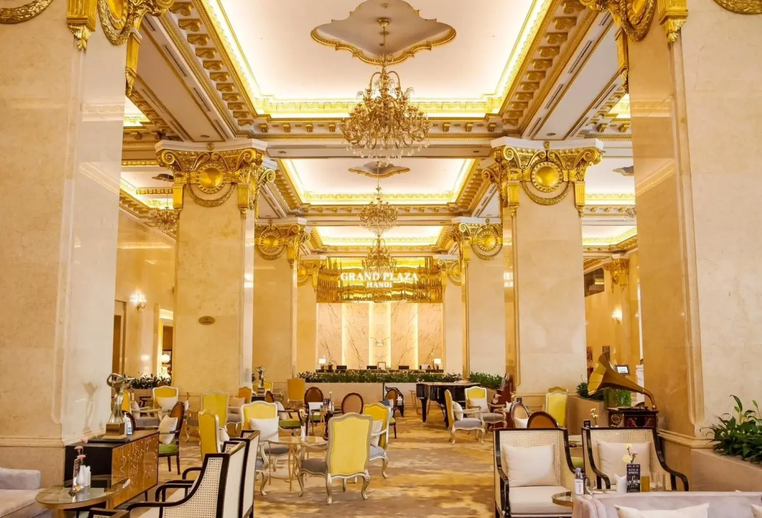 Lobby hotelu Grand Plaza Hanoi Hotel