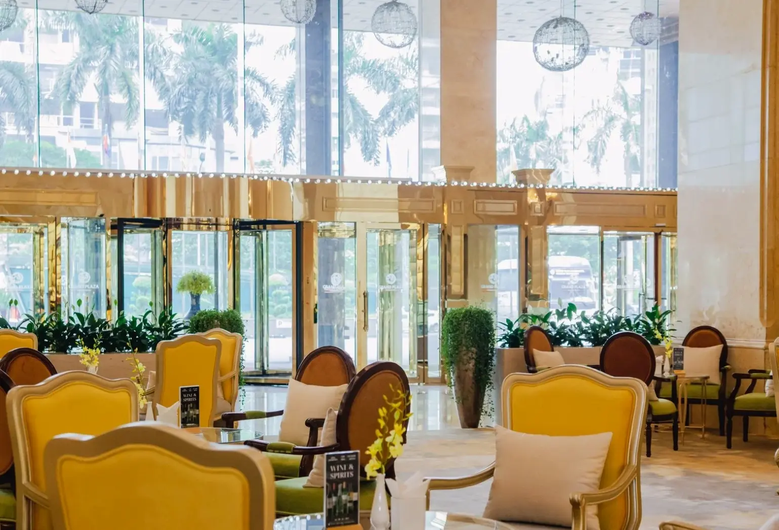 Lobby hotelu Grand Plaza Hanoi Hotel