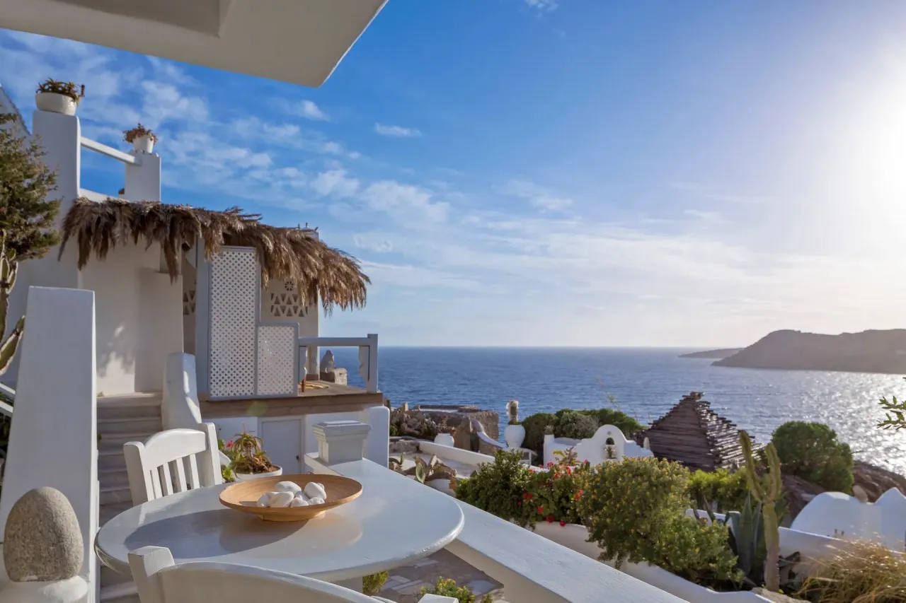 Widok z hotelu Greco Philia Hotel Boutique