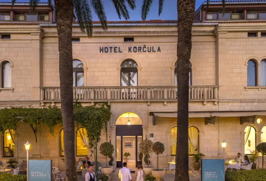 Obiekt hotelu Hotel Aminess Younique Korčula Heritage