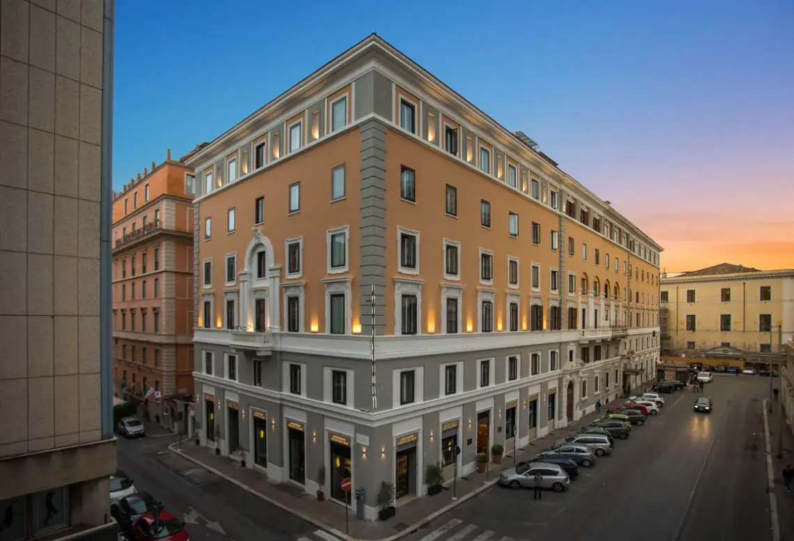 Obiekt hotelu Hotel Golden Tulip Rome Piram