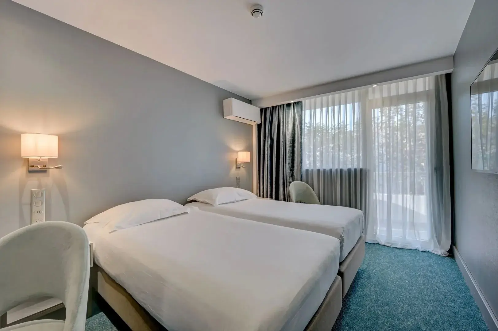 Pokój w hotelu Hotel Juliana Cannes