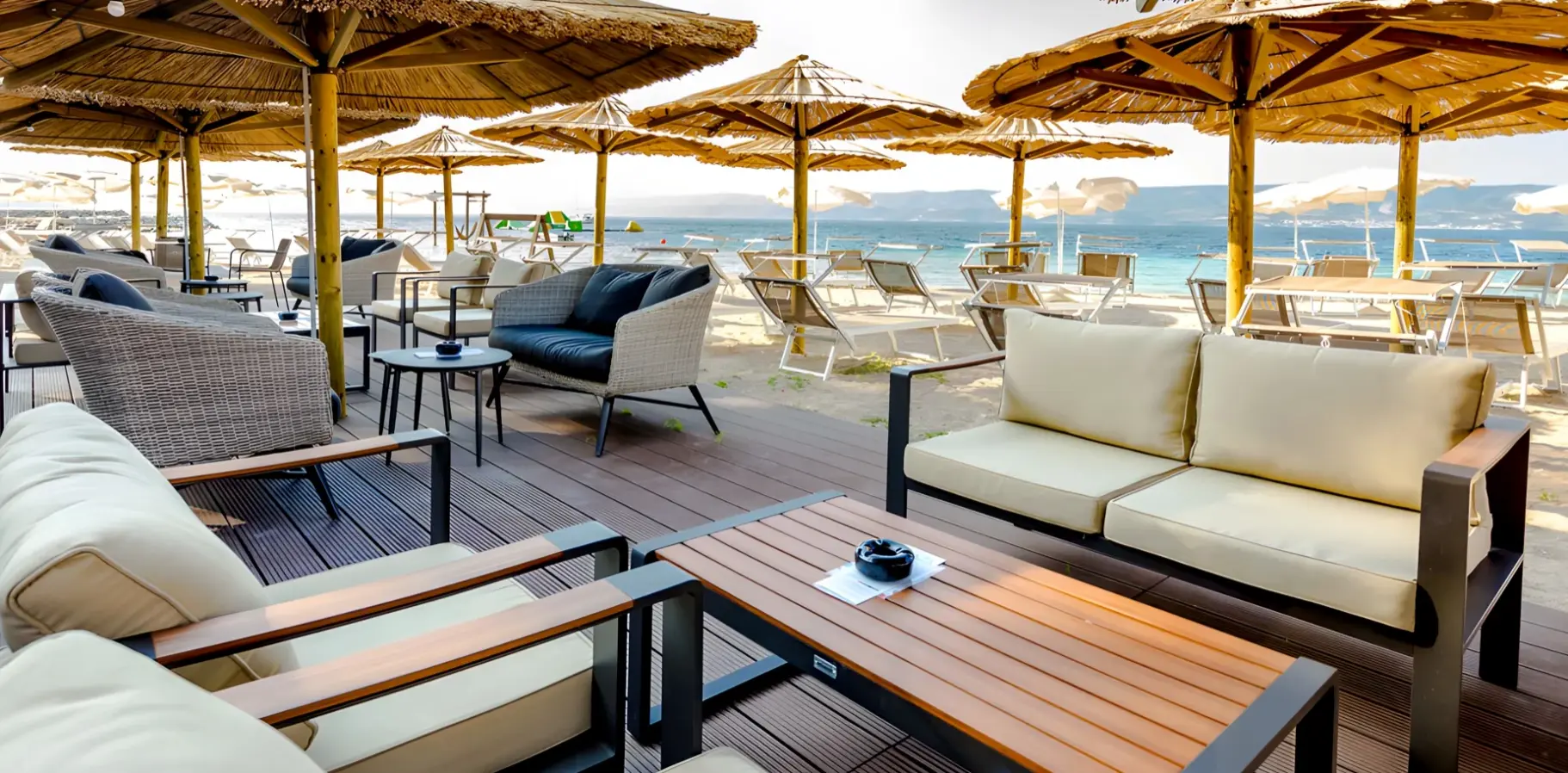 Plaża przy hotelu Hotel Plaža Duće