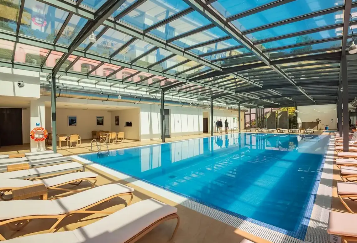 Basen w hotelu Hotel Quinta da Serra