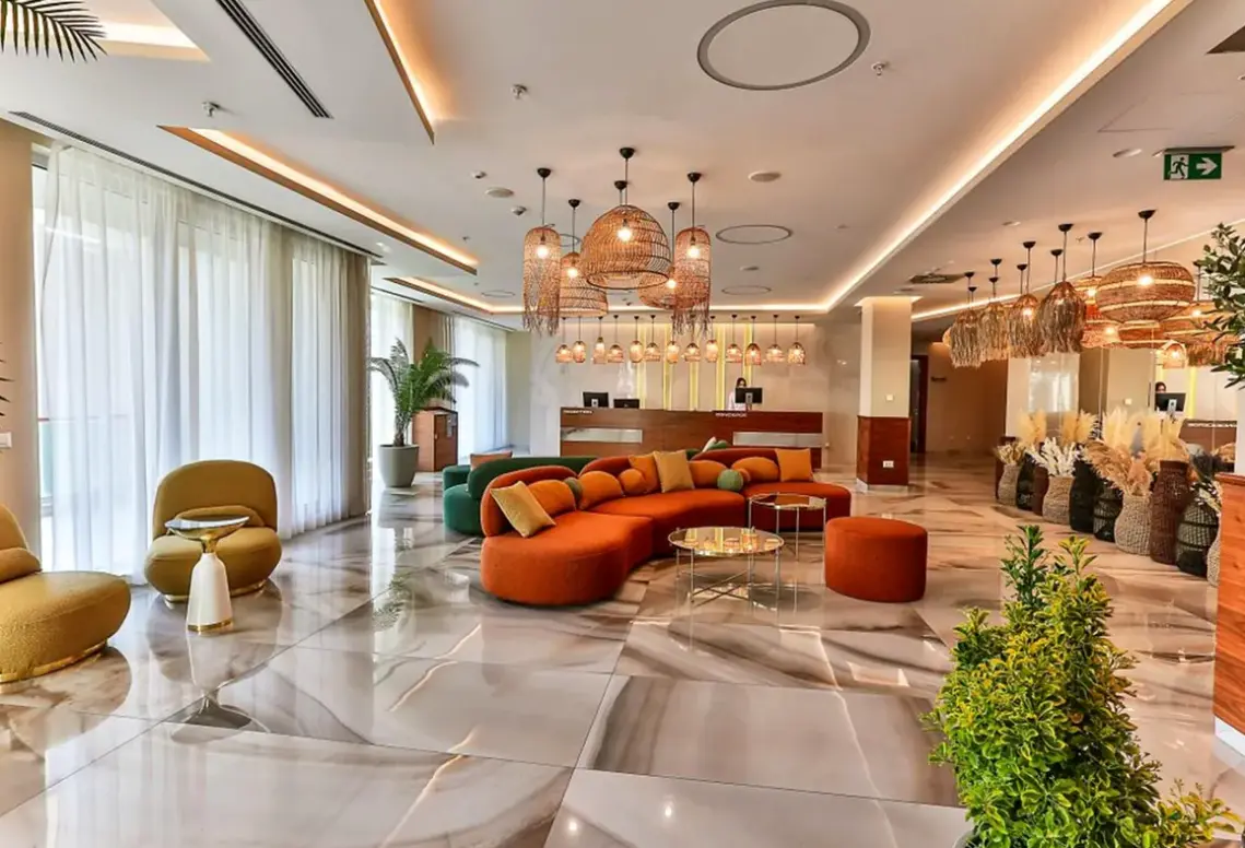 Lobby hotelu Hotel TQ Plaza Budva