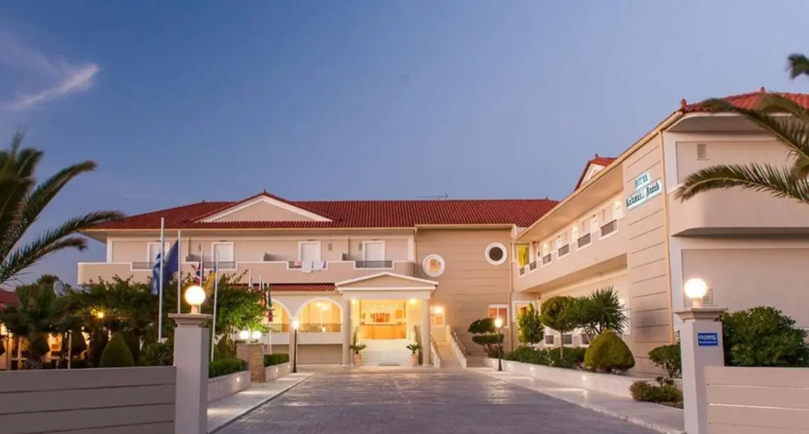 Obiekt hotelu Kalamaki Beach