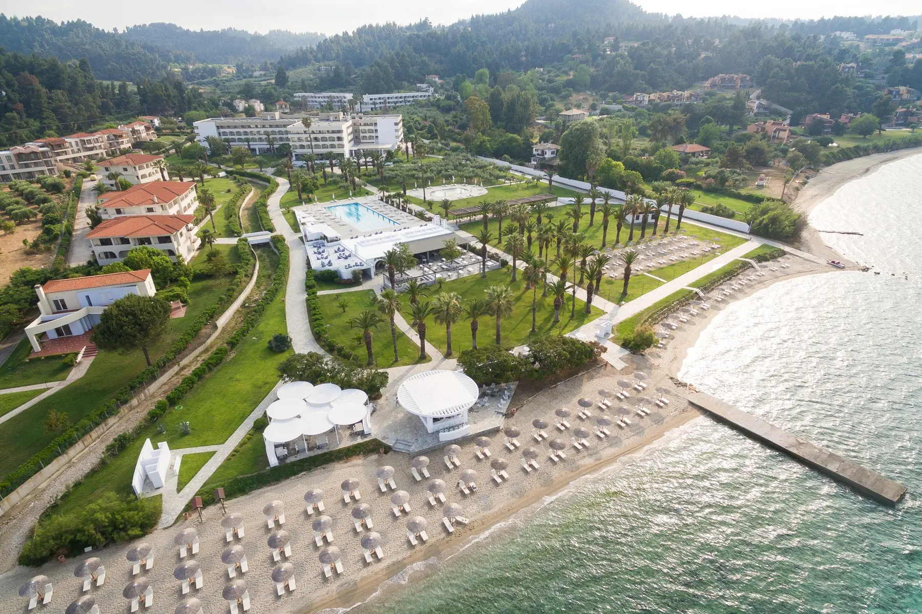 Obiekt hotelu Kassandra Palace Seaside Resort