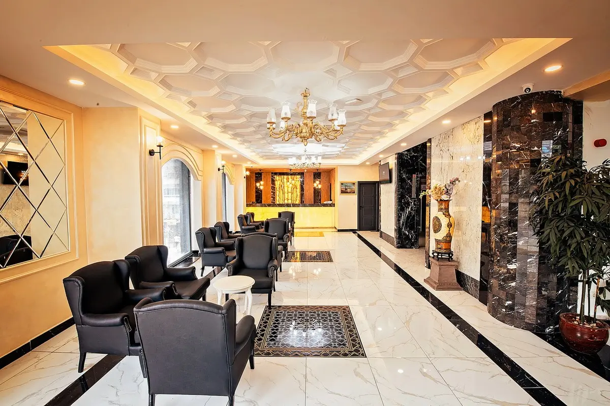 Lobby hotelu My Assos Hotel Istanbul
