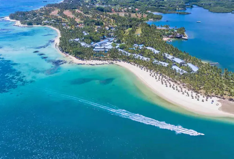 Plaża przy hotelu One&Only Le Saint Géran