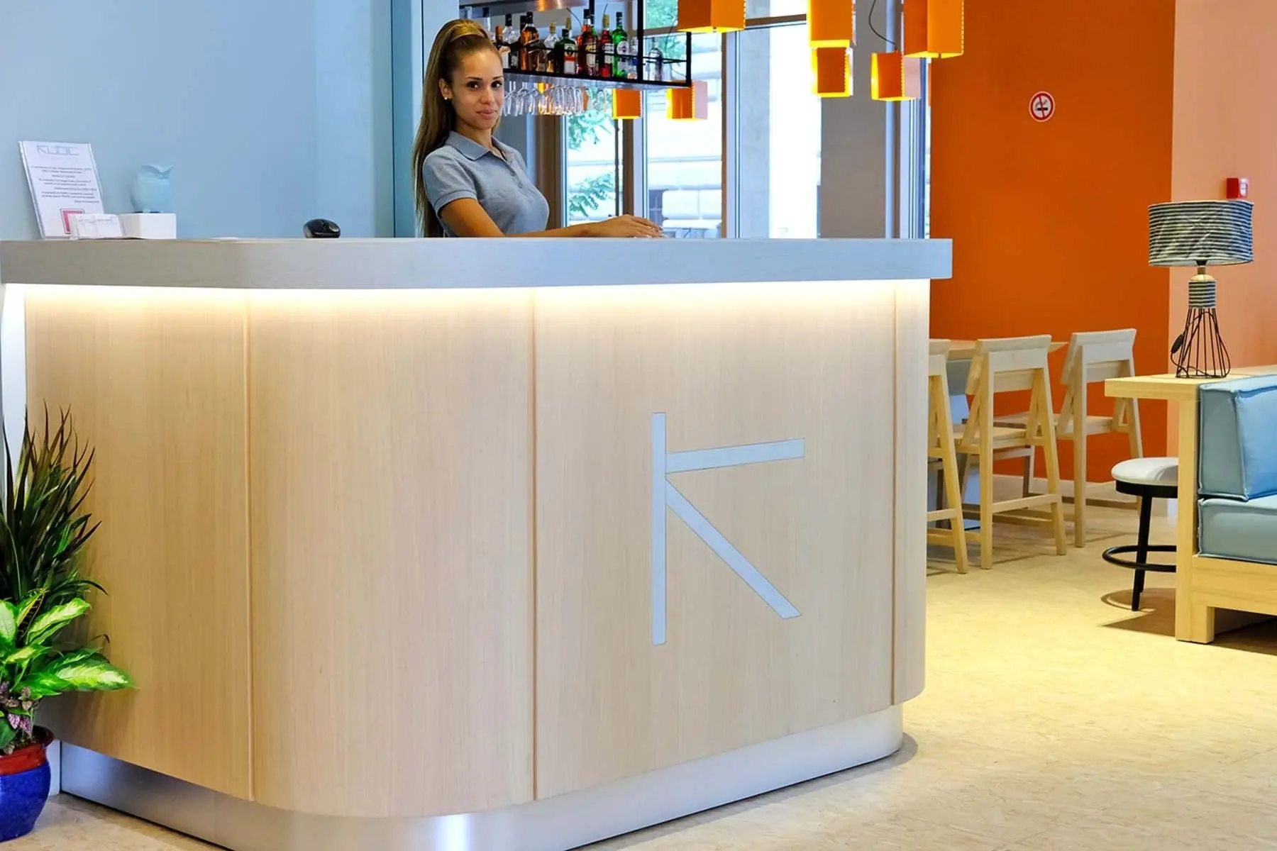Lobby hotelu Brown Kubic, a member of Brown Hotels