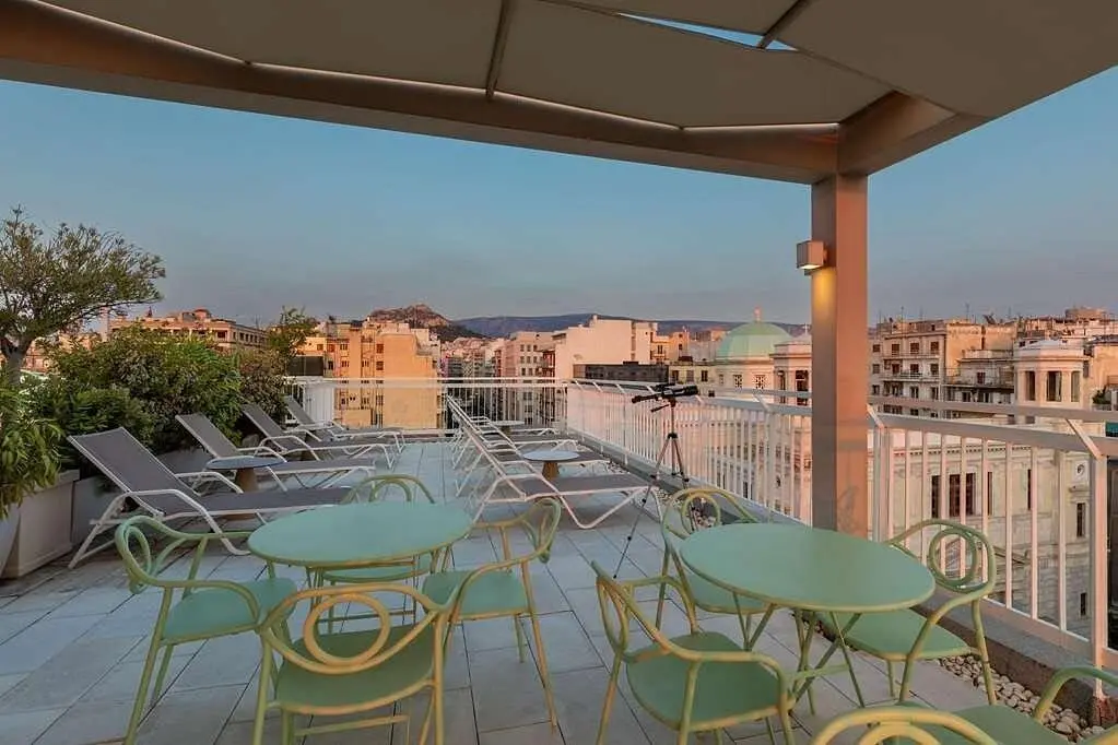 Widok z hotelu Brown Kubic, a member of Brown Hotels
