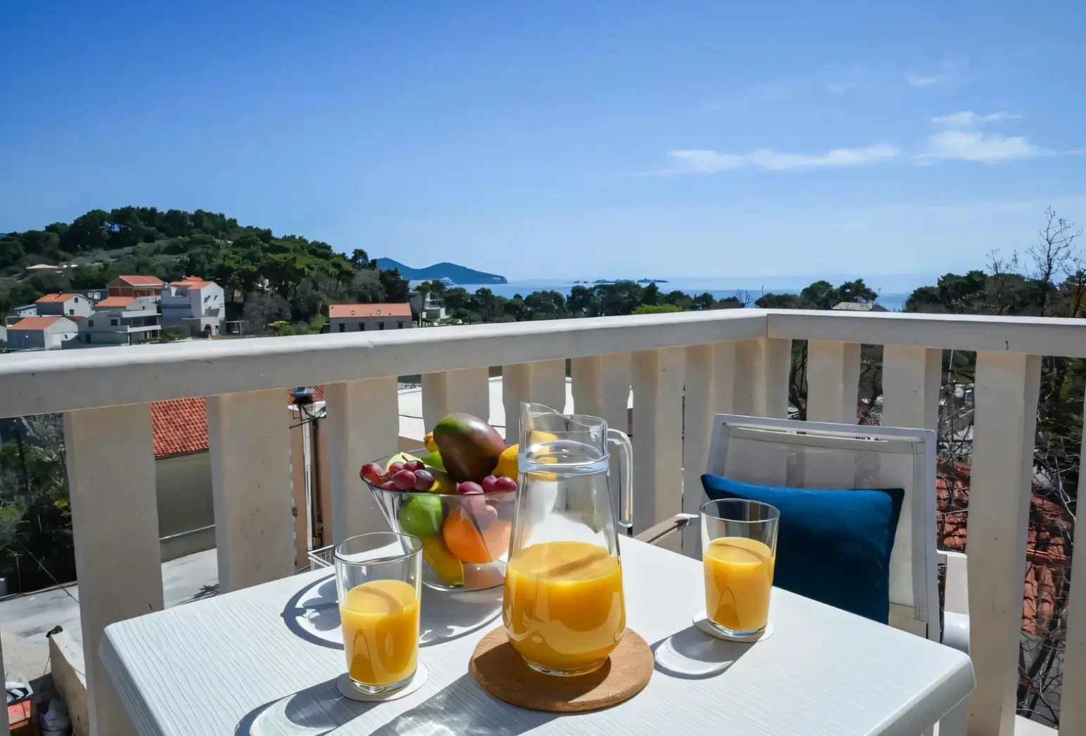 Widok z hotelu Casa Laurea, Dubrovnik