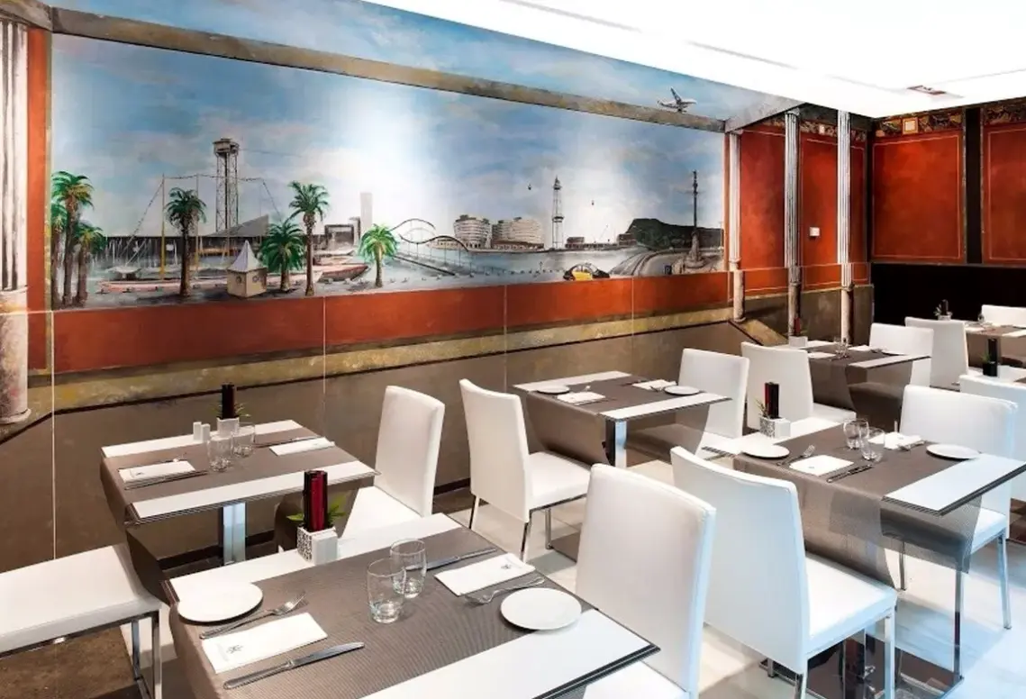 Restauracja i jedzenie w hotelu Catalonia Port