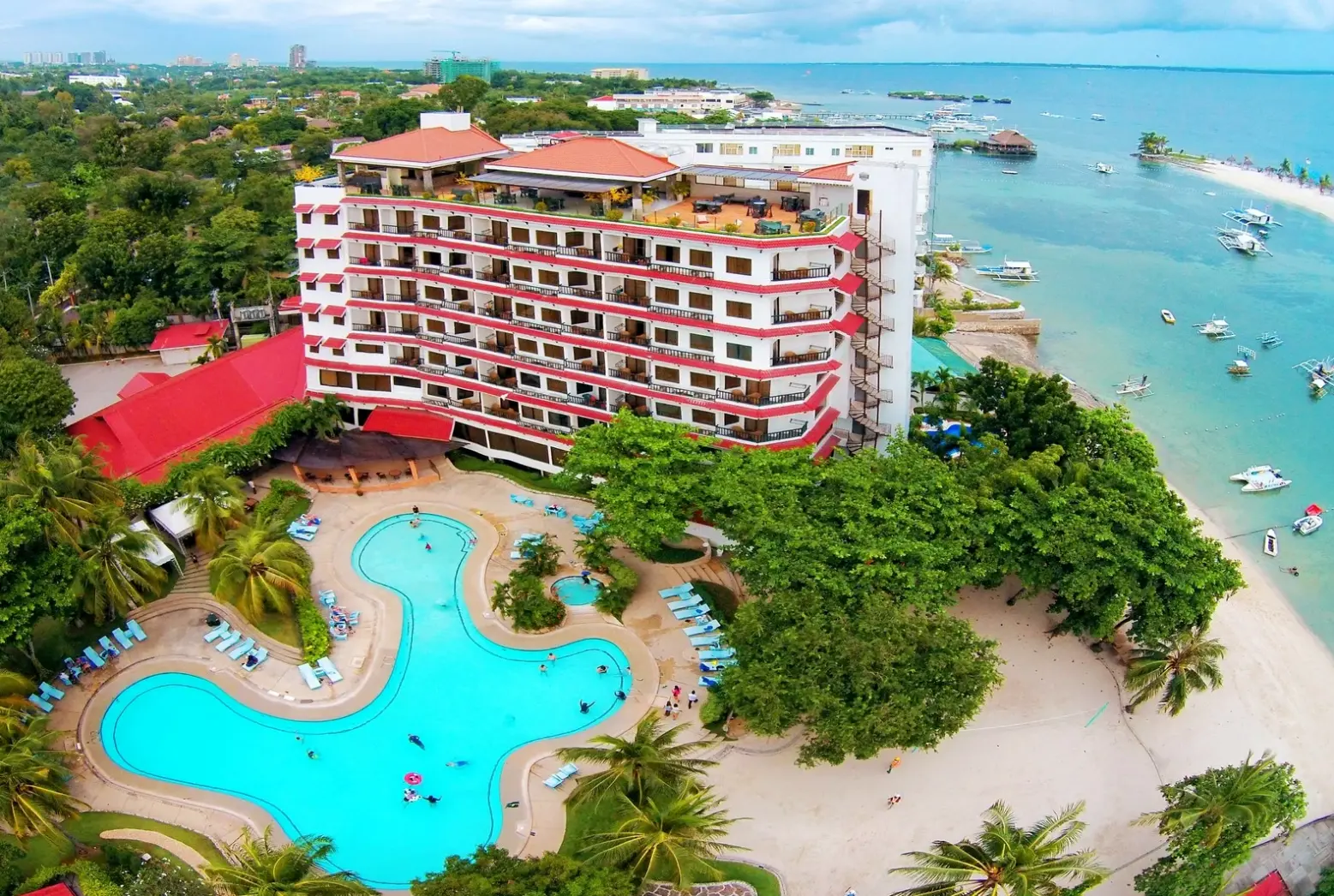 Obiekt hotelu Cebu White Sands Resort & Spa