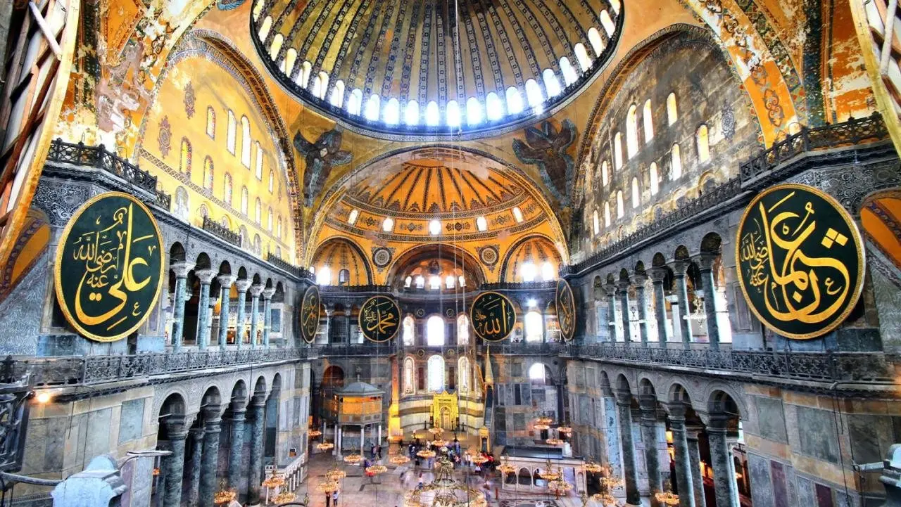 Widok z hotelu Centrum Istanbul