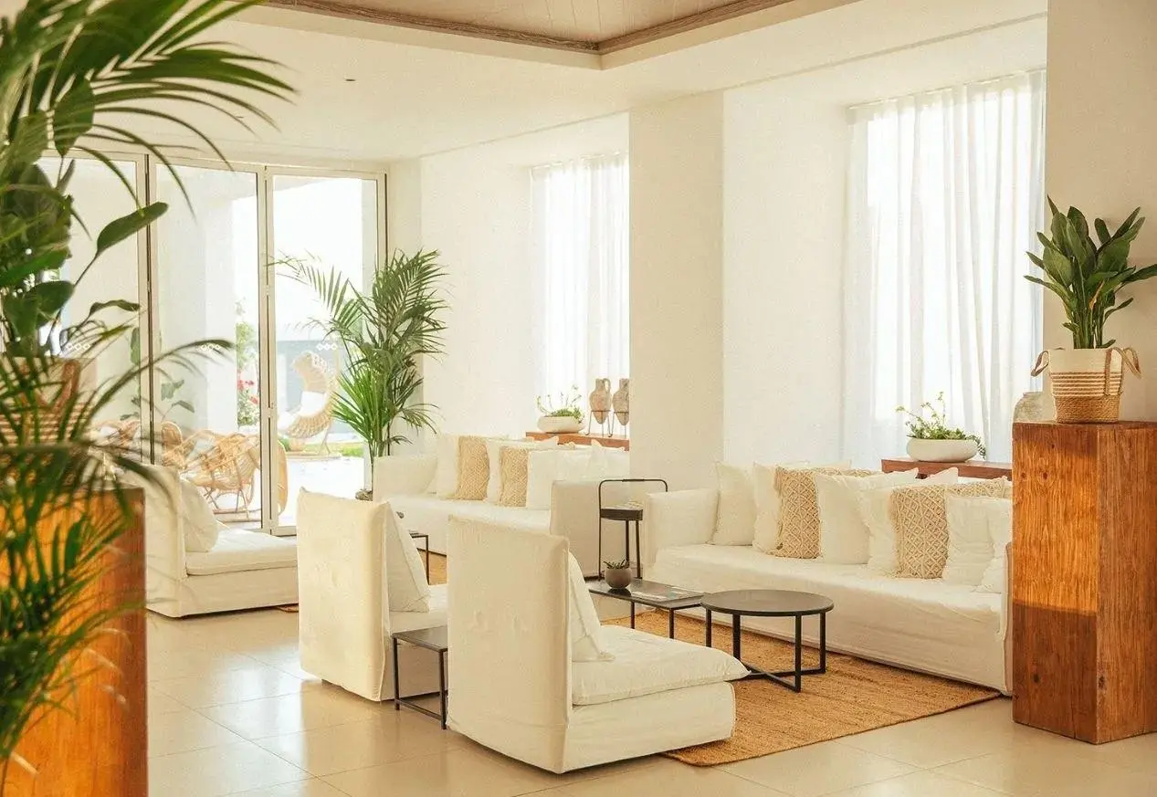 Lobby hotelu Domes Noruz Kassandra