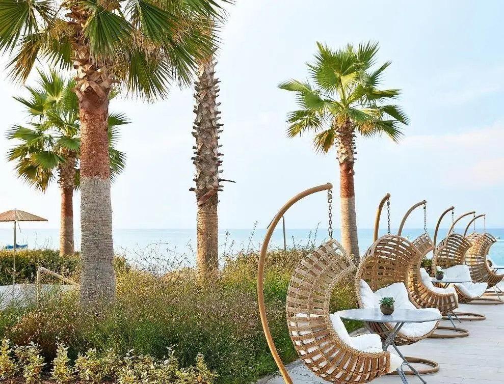 Plaża przy hotelu Domes Noruz Kassandra