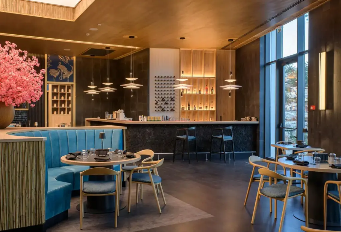 Restauracja i jedzenie w hotelu Ensana Aquahouse Hotel & Spa