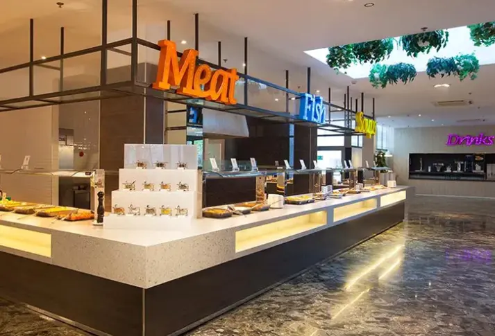 Restauracja i jedzenie w hotelu Hotel Abora Catarina