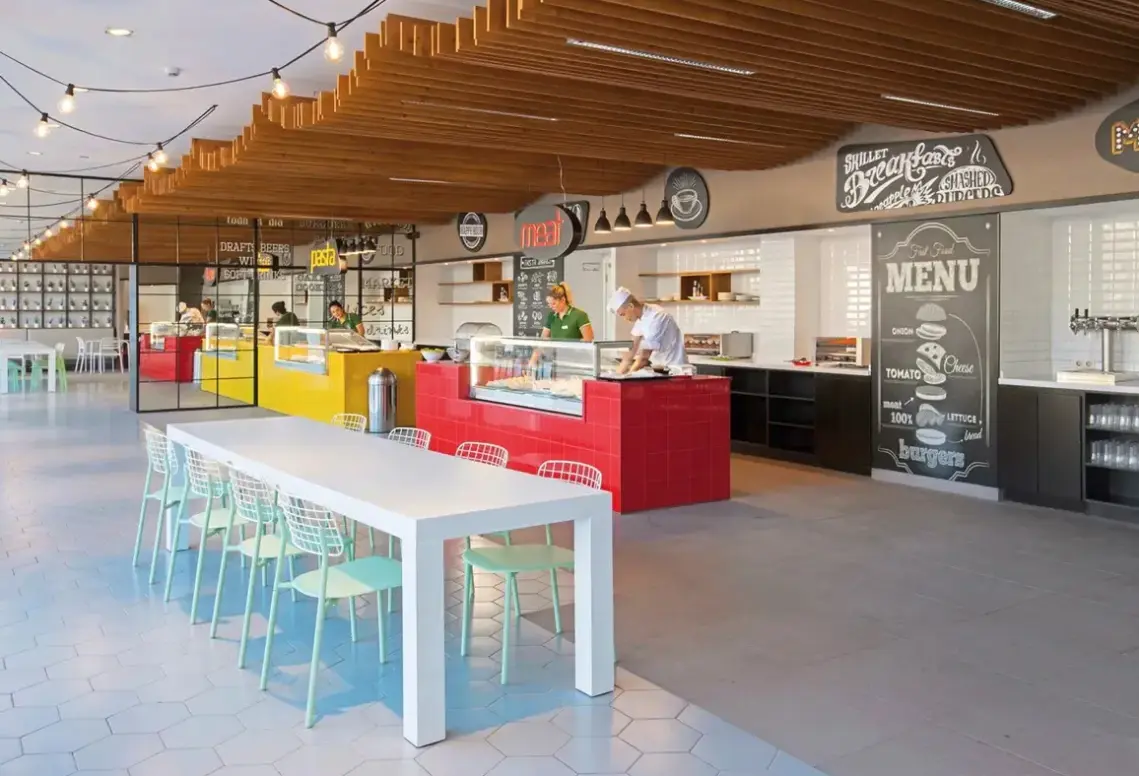 Restauracja i jedzenie w hotelu Hotel Abora Catarina