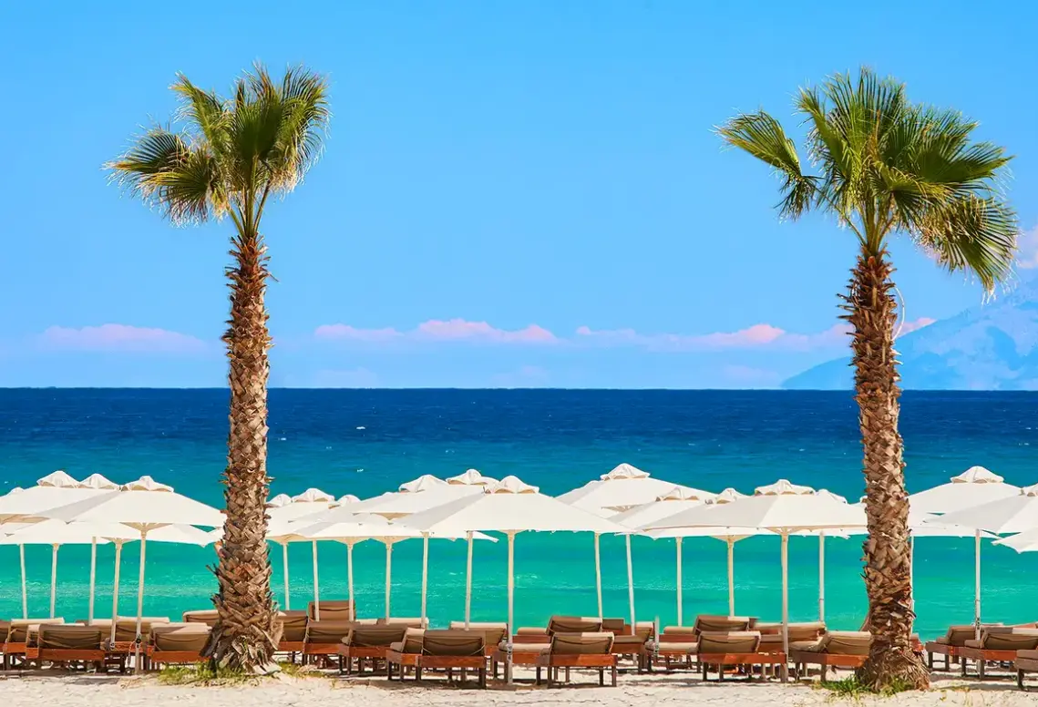 Plaża przy hotelu Hotel Alexandra Golden Thassos Boutique