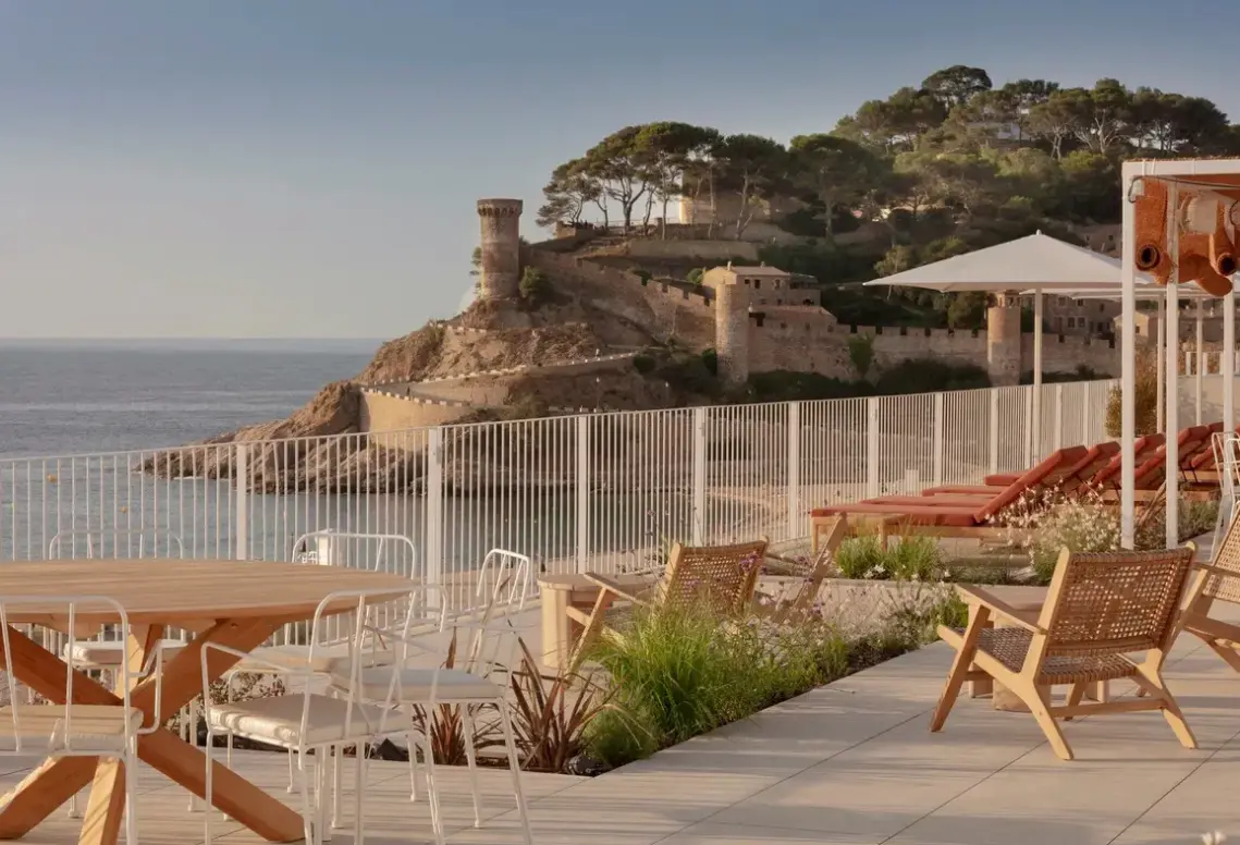Widok z hotelu Hotel Elisabeth by the sea