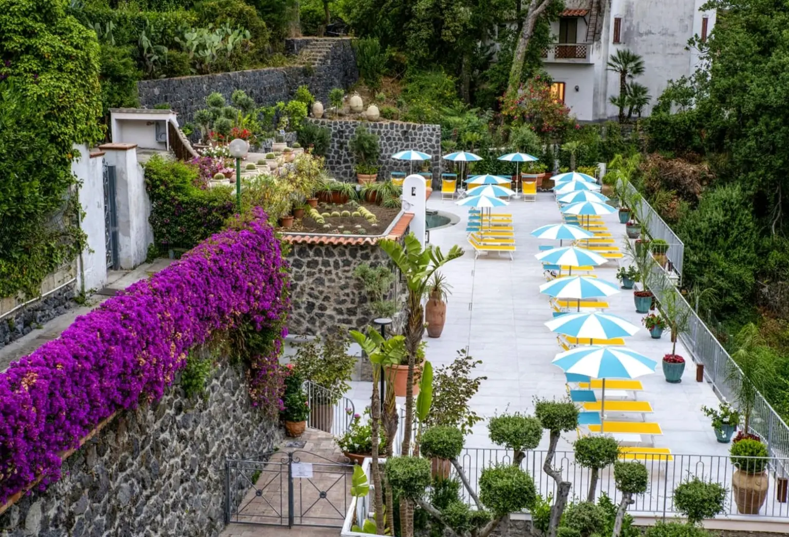 Basen w hotelu Hotel Hermitage & Park Terme