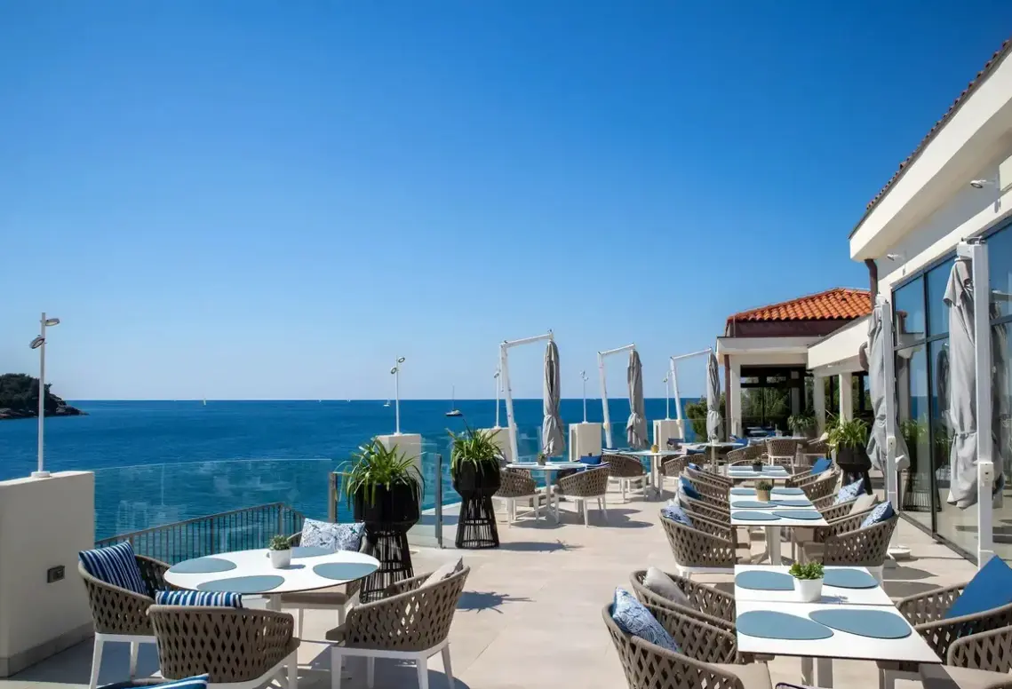 Plaża przy hotelu Hotel Park Plaza Histria
