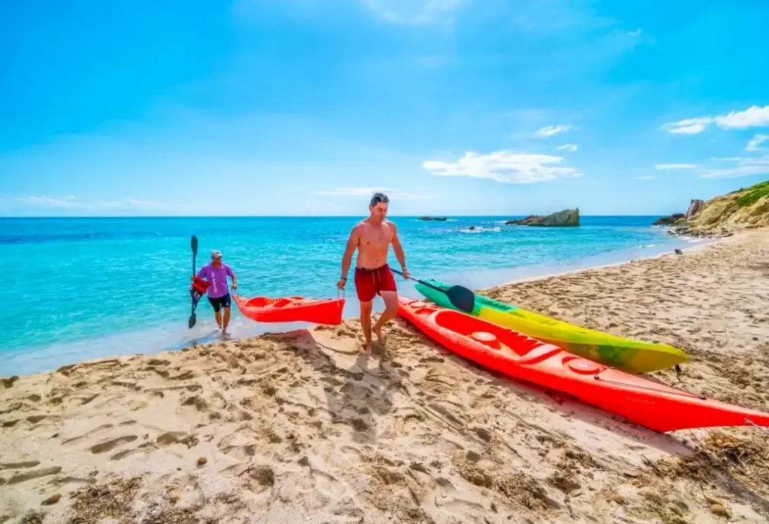 Plaża przy hotelu Na Forana