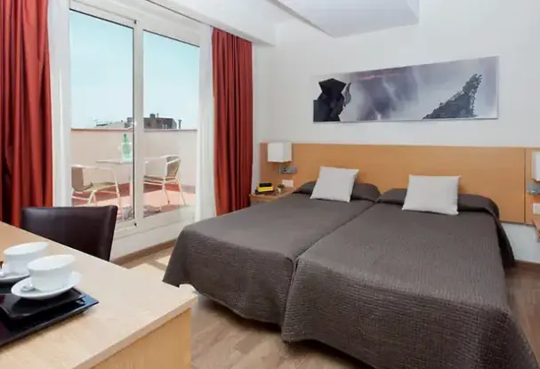Pokój w hotelu Sagrada Familia