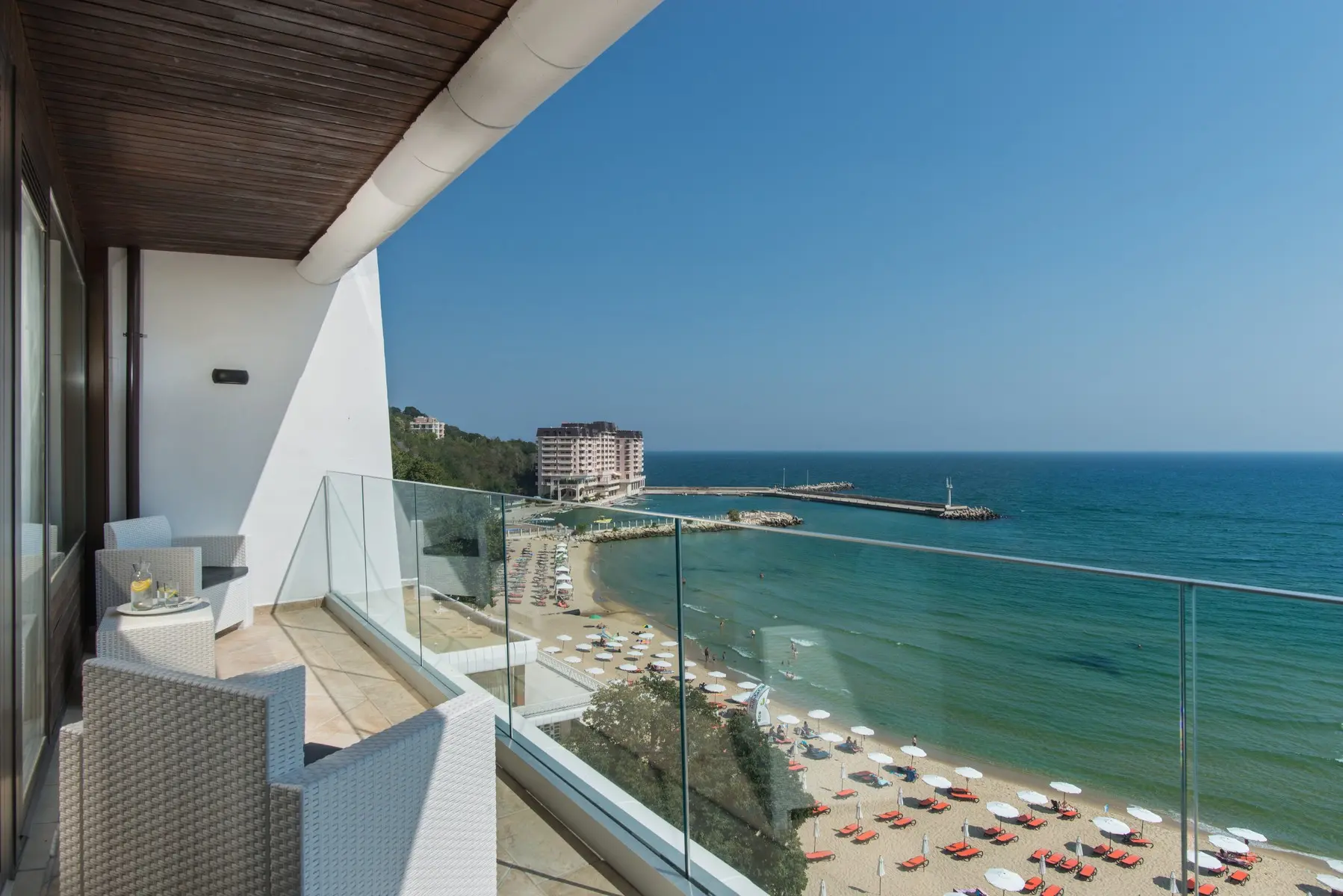 Widok z hotelu Sunny Day Club Hotel
