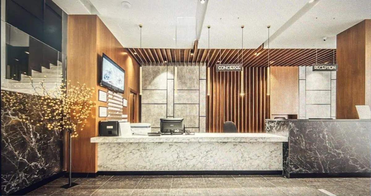 Lobby hotelu Ajsel Hotel