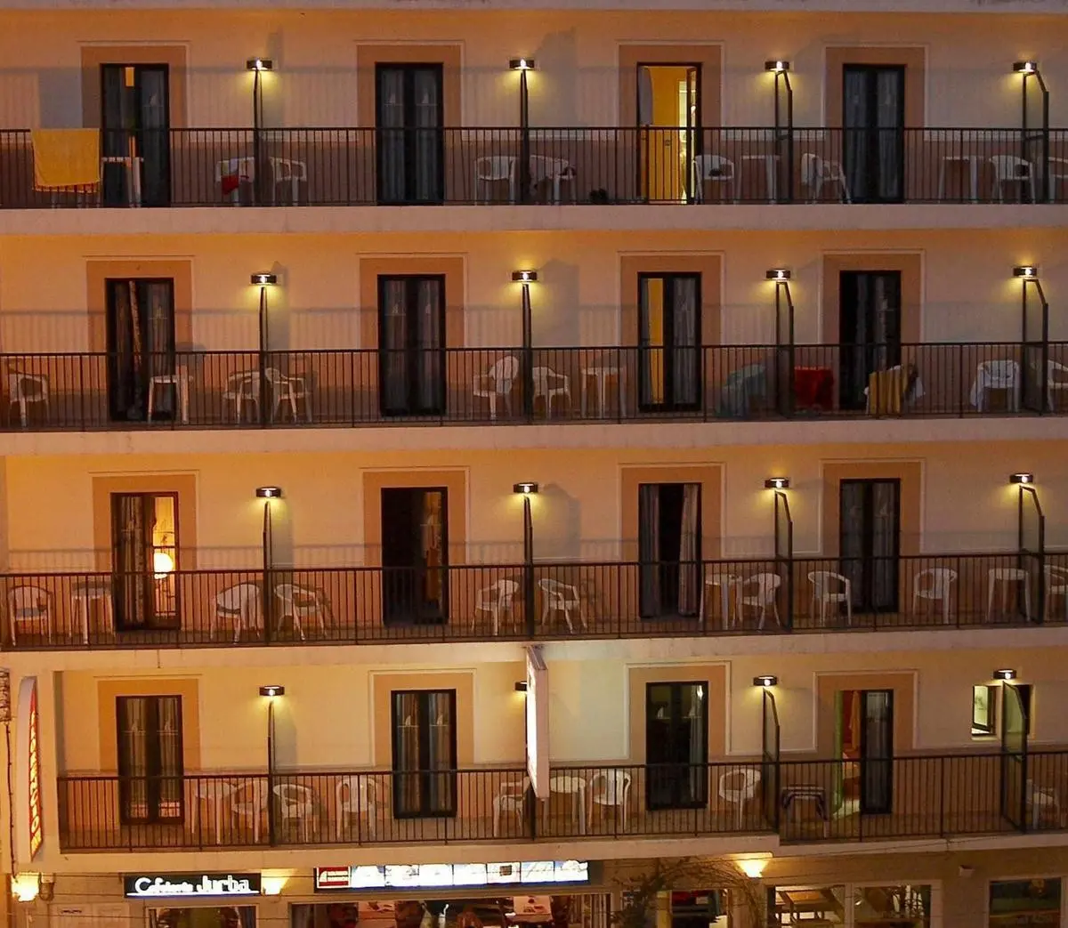 Widok z hotelu Florencio Ibiza