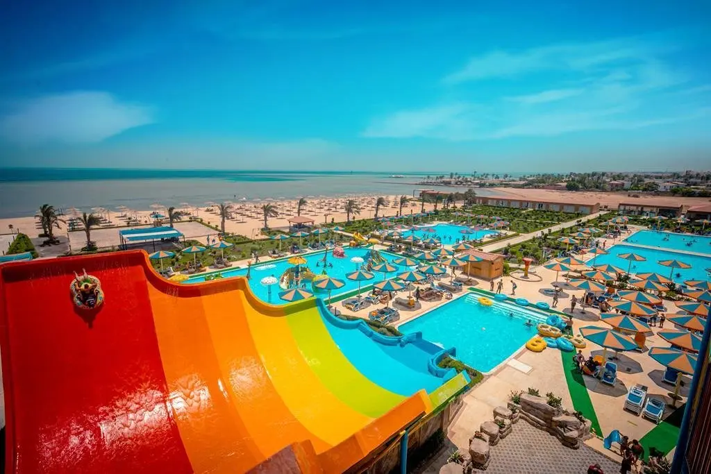 Basen w hotelu Hawaii Paradise Aqua Park Resort