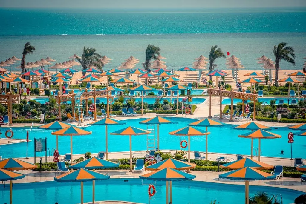 Basen w hotelu Hawaii Paradise Aqua Park Resort